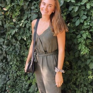 Abercrombie & Fitch Khaki Jumpsuit